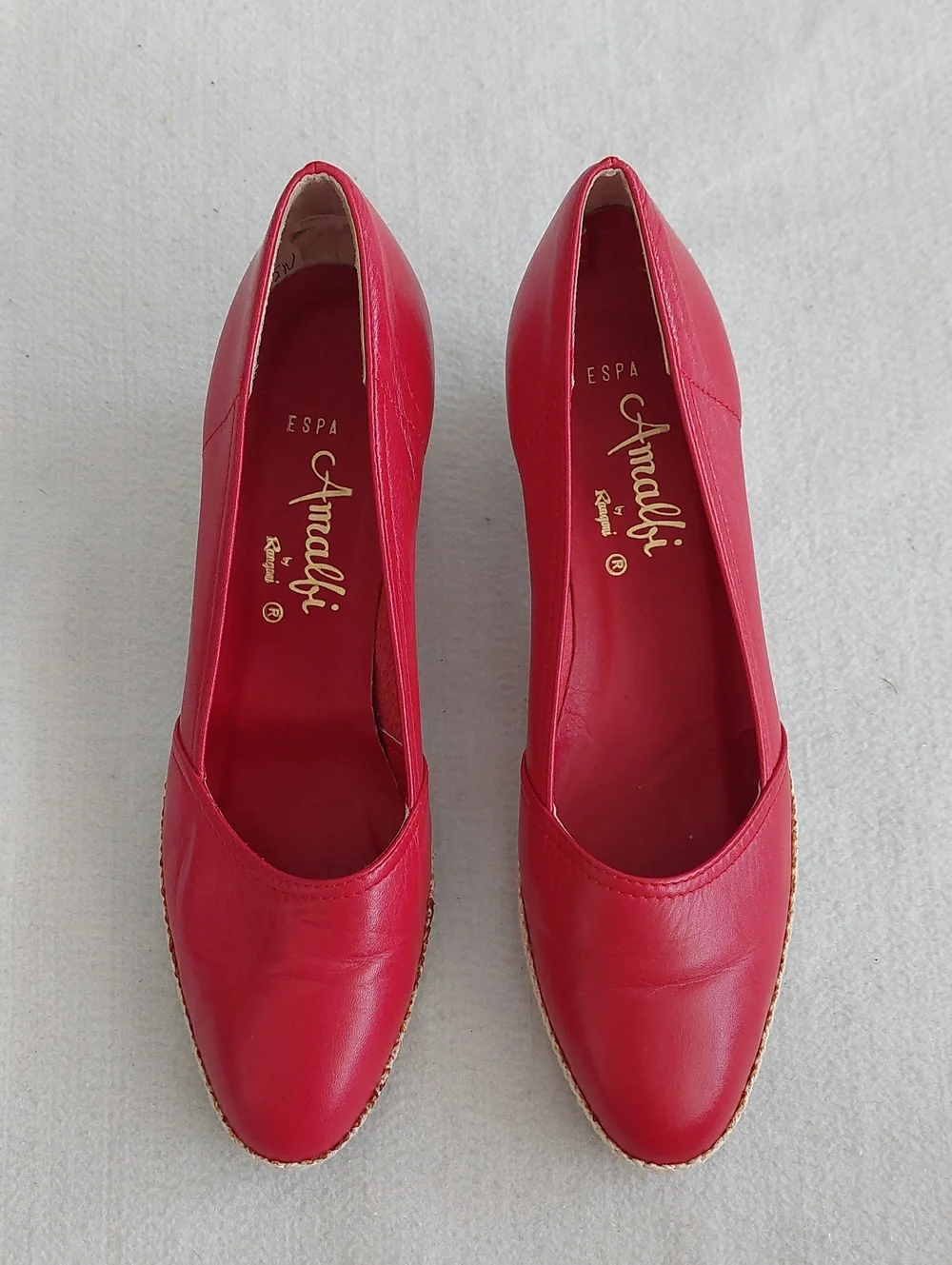 AMALFI By RANGONI Leather Heeled Loafers